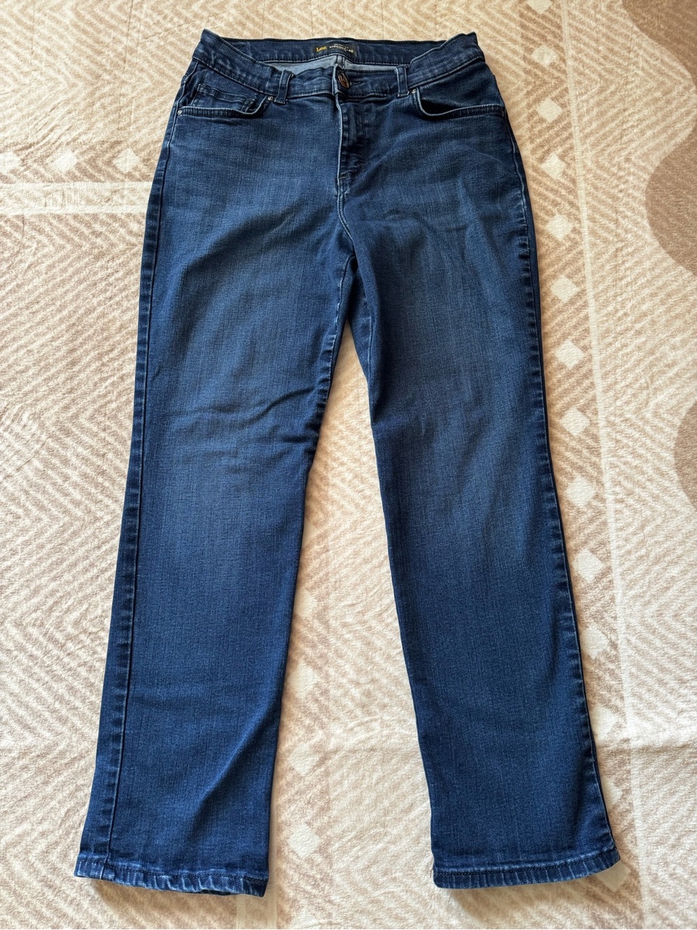 Lee Women’s Deep Indigo Straight Leg Jeans